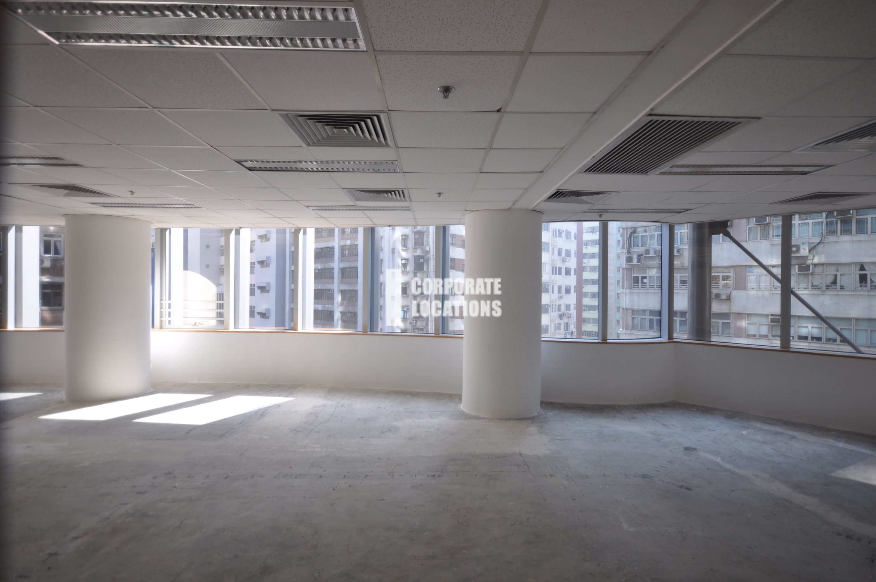 Typical Interior Commercial space in Tung Chiu Commercial Centre - Wan Chai