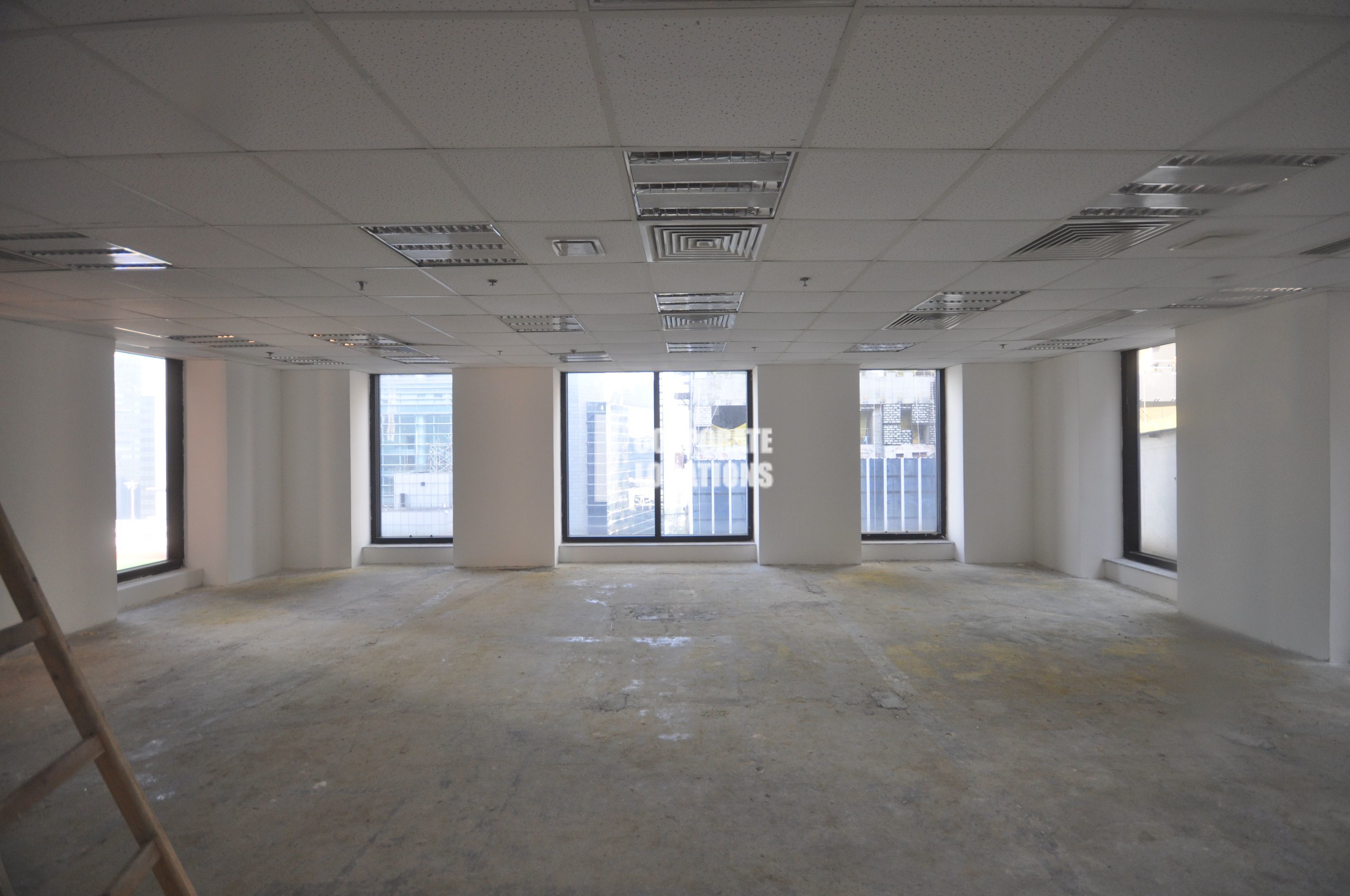 Typical Interior Commercial space in Effectual Building - Wan Chai
