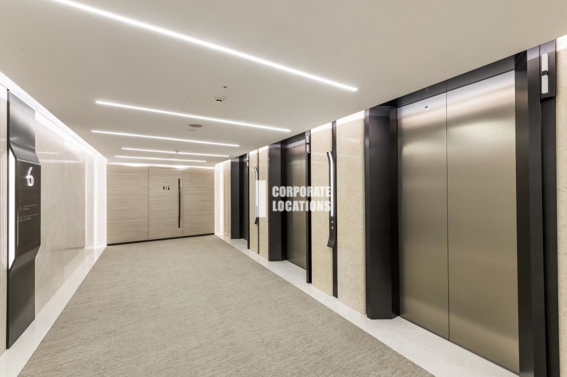 Typical Interior Commercial space in China Building - Central